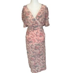 NICE To Meet CHUU Floral Print Midi Dress